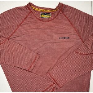 X-Caster Shirt UPF 50+ Sun Protection Long Sleeve Fishing Camping Tee Crew XL